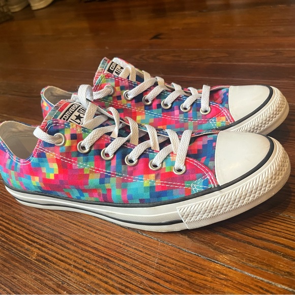 Converse Multicolor Pixel Design Sneakers unisex - Picture 7 of 8